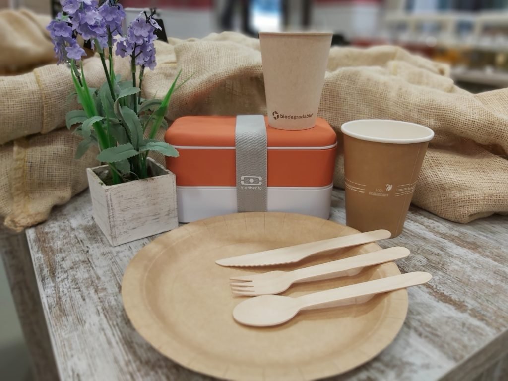 Vajilla biodegradable - Querido Planeta para celebraciones