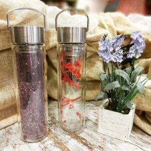 Botella Infusora Doble Cristal
